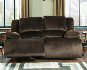 Clonmel Signature Design by Ashley Reclining Loveseat image
