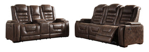 Game Zone Signature Design Contemporary 2-Piece Living Room Set image