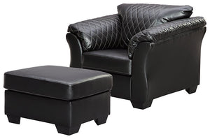 Betrillo Signature Design 2-Piece Chair & Ottoman Set image