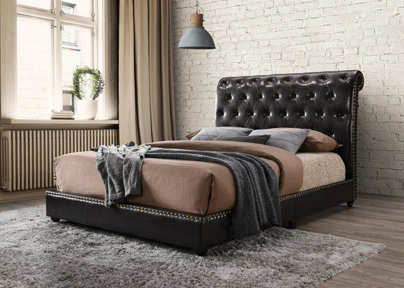 JANINE KG PLATFORM BED W/USB PU image