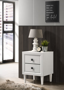 DEANDRA NIGHT STAND WHITE image