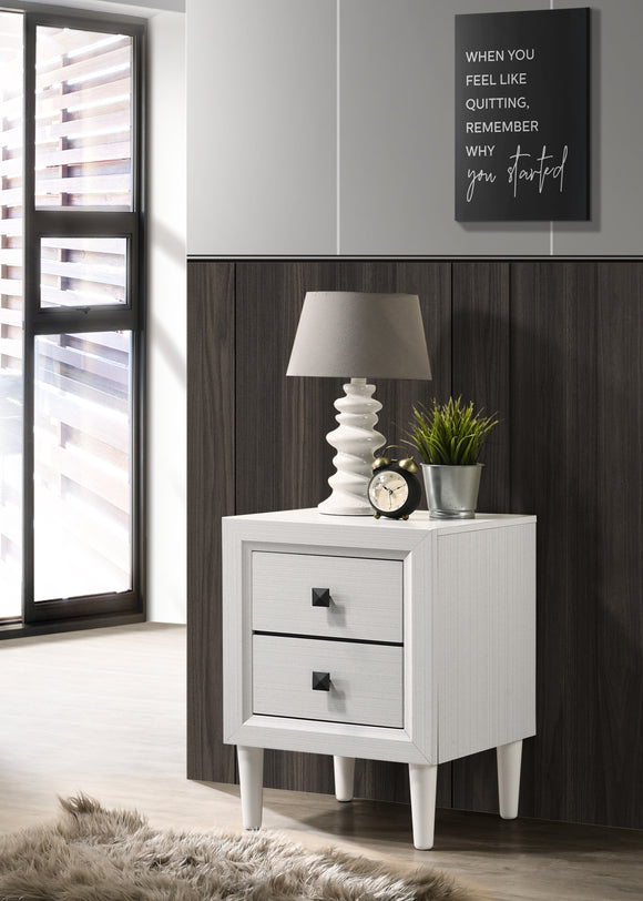 DEANDRA NIGHT STAND WHITE image