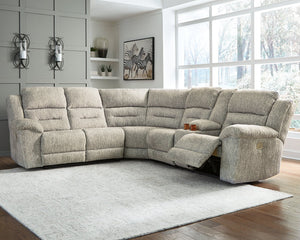 Family Den Millennium by Ashley 3-Piece Power Reclining Sectional image
