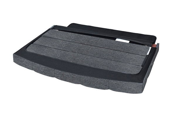 ROSEMARY TWIN PLATFORM BED GREY image