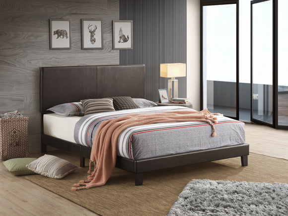 YATES QUEEN PLATFORM BED ADJ HB CROWN MARK image