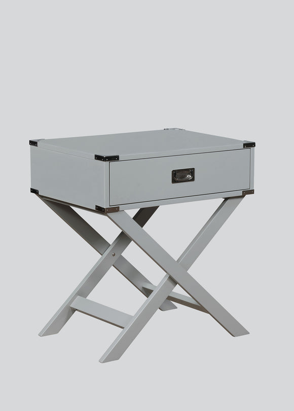 HUDSON CHAIRSIDE TABLE GREY image