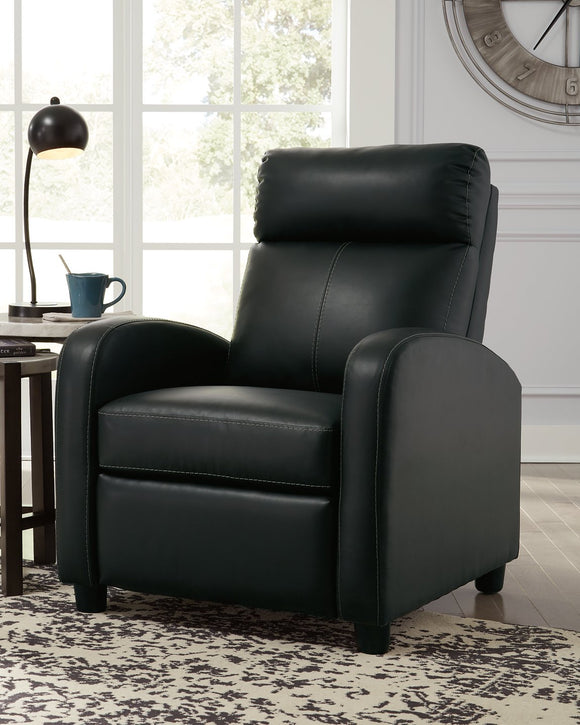 Declo Signature Design by Ashley Low Leg Recliner image