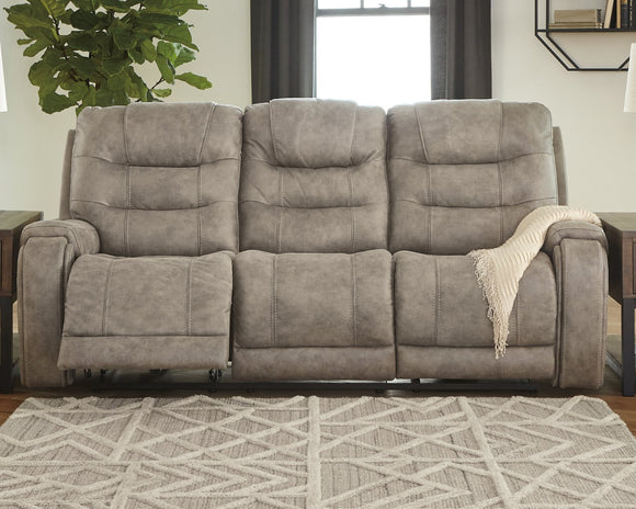 Yacolt Signature Design by Ashley Power Reclining Sofa image