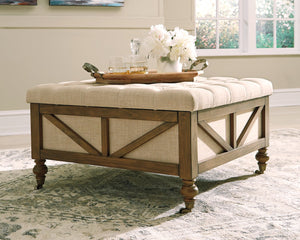 Kyleman Signature Design by Ashley Ottoman image