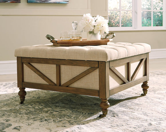 Kyleman Signature Design by Ashley Ottoman image