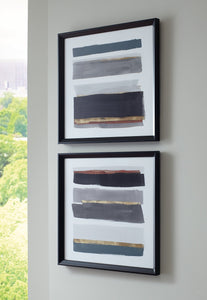 Hallwood Signature Design by Ashley Wall Art Set of 2 image