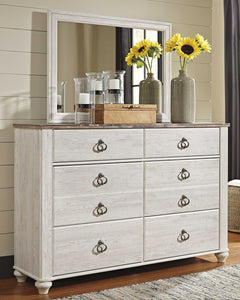 Willowton Signature Design by Ashley Dresser and Mirror image