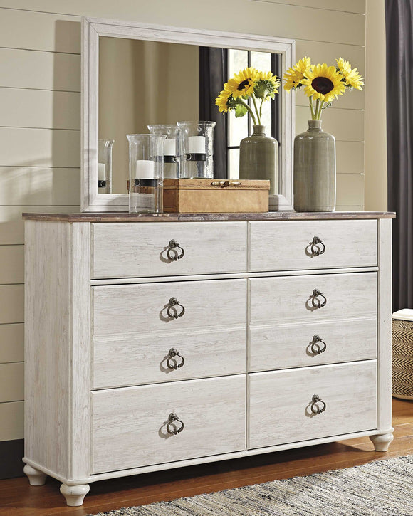 Willowton Signature Design by Ashley Dresser and Mirror image