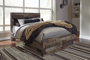 Derekson Benchcraft Bed with 2 Storage Drawers image