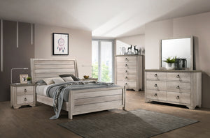 PATTERSON QUEEN SLEIGH BED HB/FB CROWN MARK image