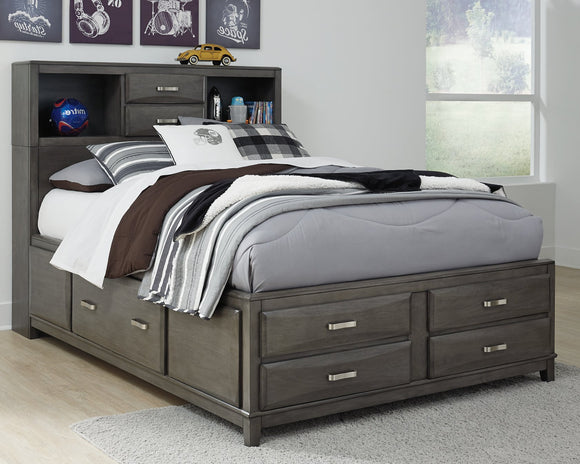 Caitbrook Signature Design by Ashley Bed with 7 Storage Drawers image