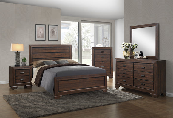FARROW TWIN HB FB SLATS - CHOCOLATE CROWN MARK image