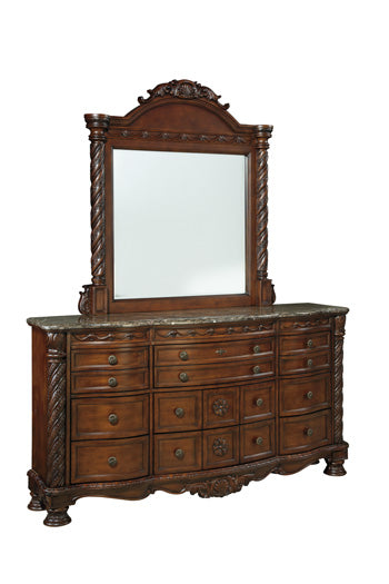 North Shore Millennium by Ashley Bedroom Mirror image