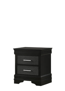 AMALIA NIGHT STAND BLACK image