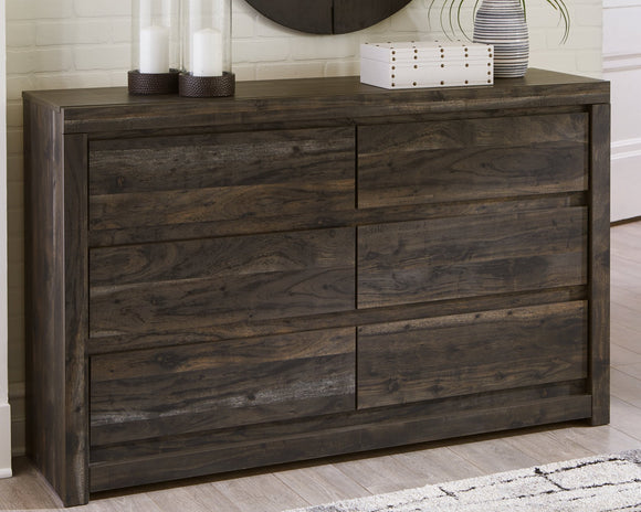 Vay Bay Benchcraft Charcoal Dresser image