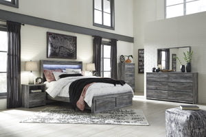 Baystorm Signature Design 5-Piece Bedroom Set with 2 Storage Drawers image