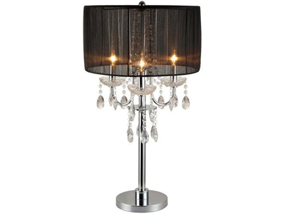 CHANDELIER TABLE TOUCH LAMP 29.5 H image