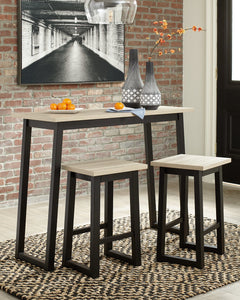 Waylowe Signature Design by Ashley RECT DRM Counter TBL Set3CN image