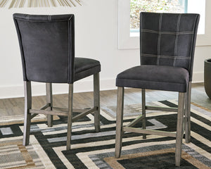 Dontally Benchcraft Upholstered Barstool 2CN image