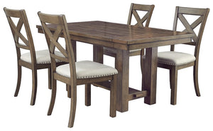 Moriville Signature Design 5-Piece Dining Room Set image