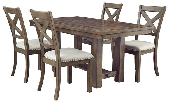 Moriville Signature Design 5-Piece Dining Room Set image