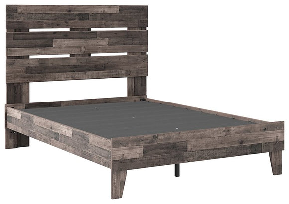 Neilsville Signature Design by Ashley Full Panel Platform Bed image