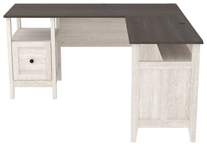 Dorrinson Signature Design by Ashley 2-Piece Home Office Desk image