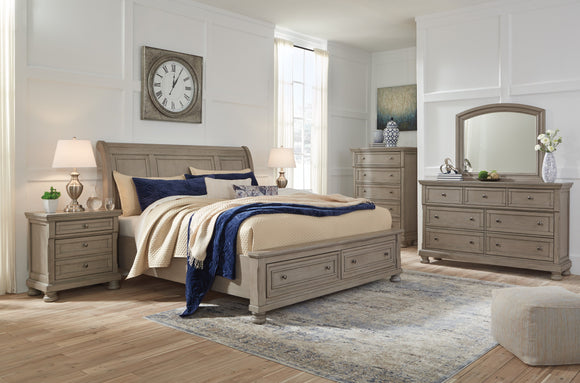 Lettner Signature Design 5-Piece Bedroom Set with 2 Storage Drawers image