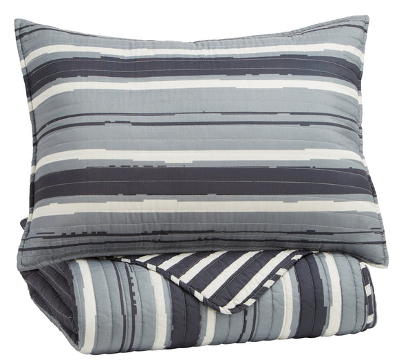 Merlin Signature Design by Ashley Coverlet Set Twin image