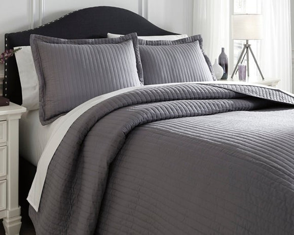 Raleda Signature Design by Ashley Coverlet Set Queen image