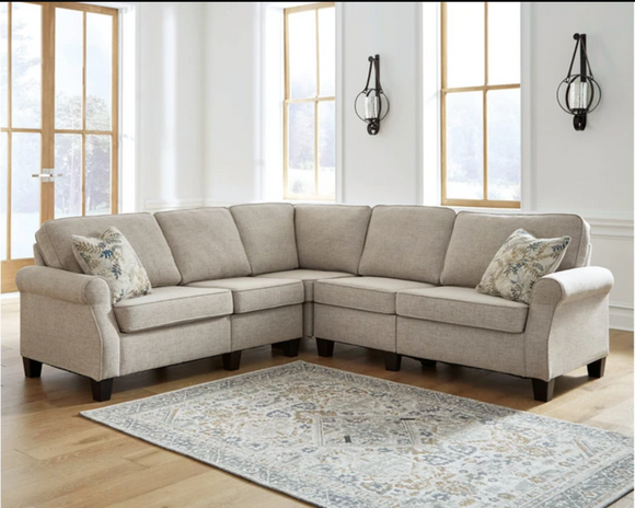 Alessio Signature Design by Ashley 3-Piece Sectional image
