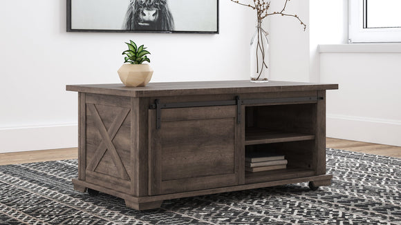 Arlenbry Signature Design by Ashley Rectangular Cocktail Table image