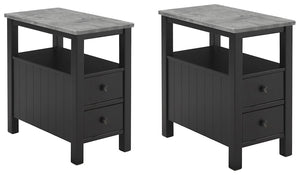 Ezmonei Signature Design 2-Piece End Table Set image