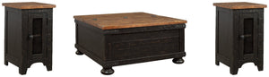 Valebeck Signature Design 3-Piece Occasional Table Set image