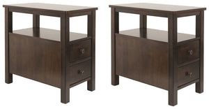 Marion Signature Design Chair Side 2-Piece End Table Set image