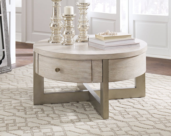 Urlander Signature Design by Ashley Cocktail Table Lift image