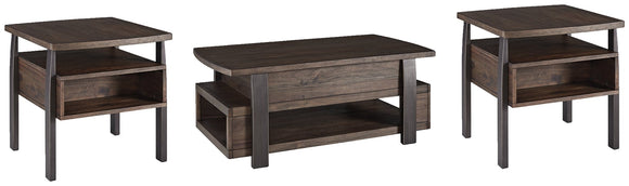Vailbry Signature Design 3-Piece Occasional Table Set image