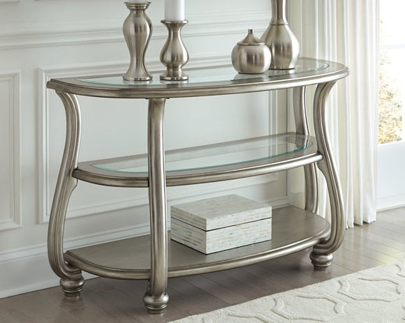 Coralayne Signature Design by Ashley Sofa Table image