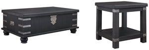 Delmar Signature Design 2-Piece Table Set image