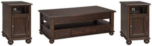 Barilanni Signature Design 3-Piece Occasional Table Set image