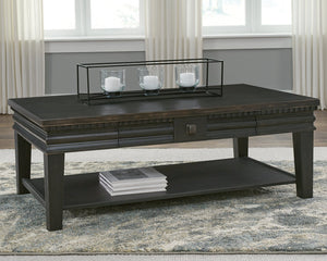 Miniore Signature Design by Ashley Rectangular Cocktail Table image