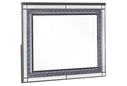 Crown Mark Refino Mirror in Gray B1670-11 image